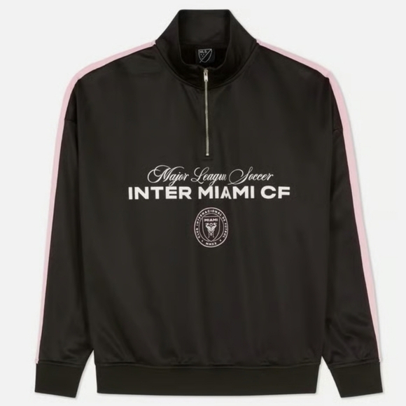 🖤💖 Inter Miami CF MLS Black & Pink 1/4-Zip Training Pullover/Jacket - Size S - Picture 12 of 12